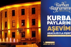 Aşevinde Pişirilecek Yemekler İhtiyaç Sahiplerine Ulaştırılacak